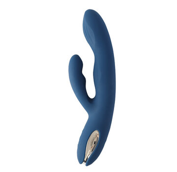 Svakom Svakom - Aylin Powerful Pulsating Dual-Headed Vibrator Donkerblauw