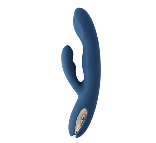 Svakom Svakom - Aylin Powerful Pulsating Dual-Headed Vibrator Donkerblauw