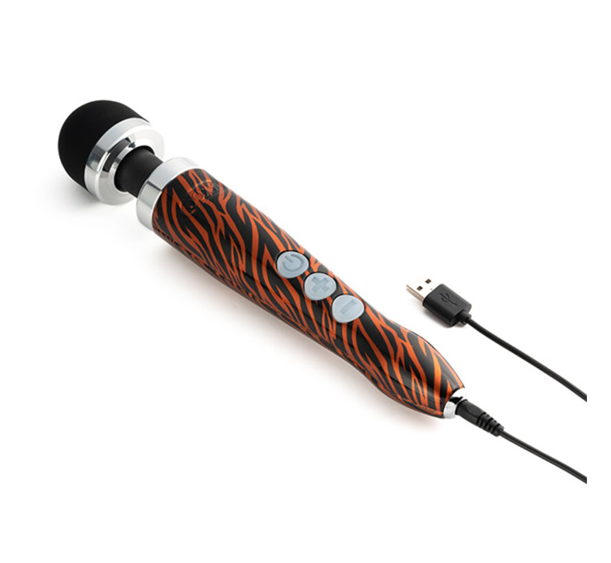 Doxy - Die Cast 3R Oplaadbare Wand Massager Tiger