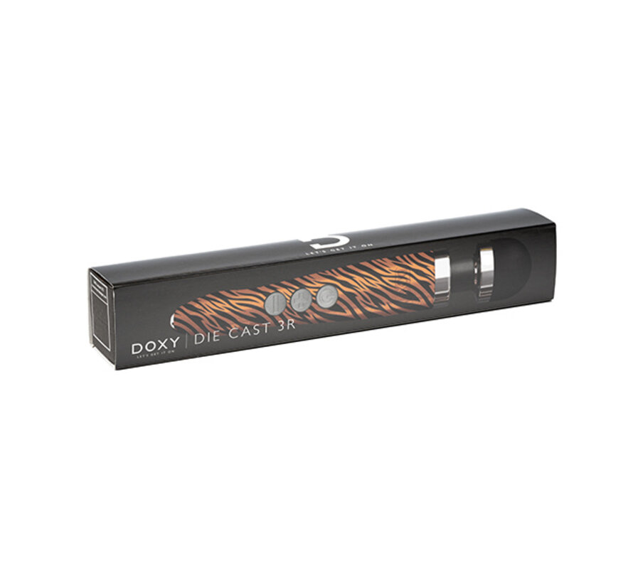 Doxy - Die Cast 3R Oplaadbare Wand Massager Tiger