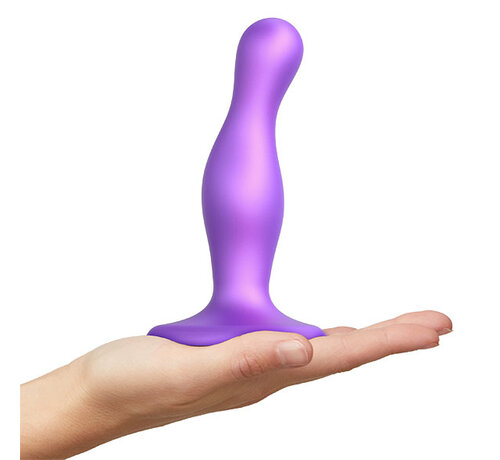 Strap-On-Me Strap-On-Me - Dildo Plug Curvy Metallic Purple L