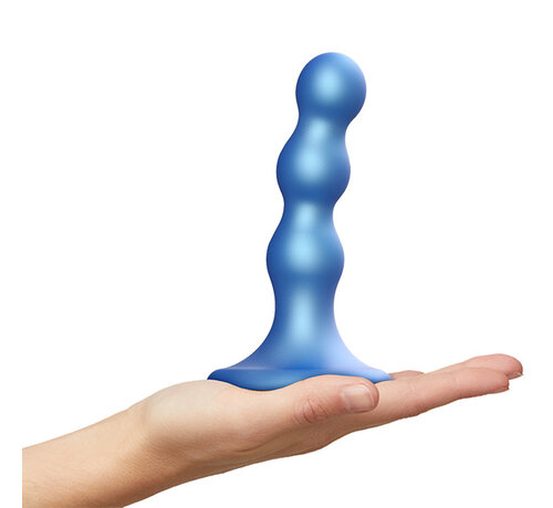 Strap-On-Me Strap-On-Me - Dildo Plug Balls Metallic Blue S