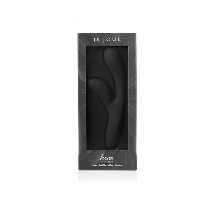 Je Joue - Hera Flex Rabbit Vibrator Black