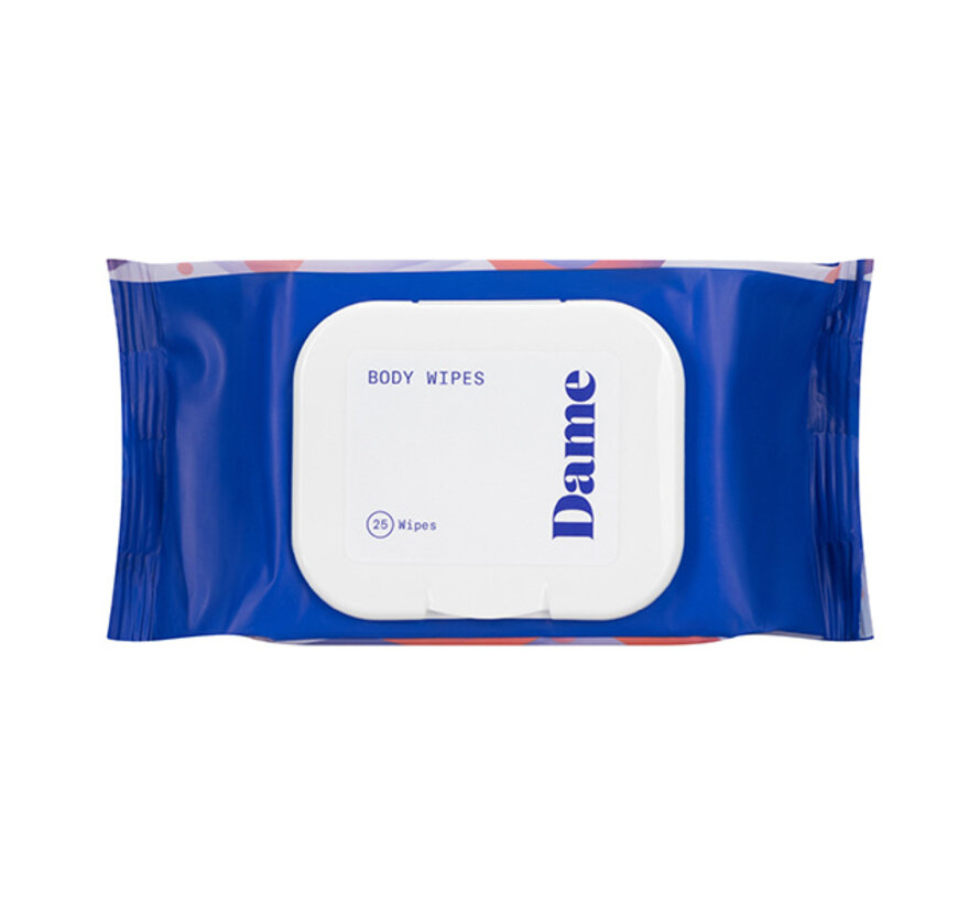 Dame Products - Body Wipes 25 st.