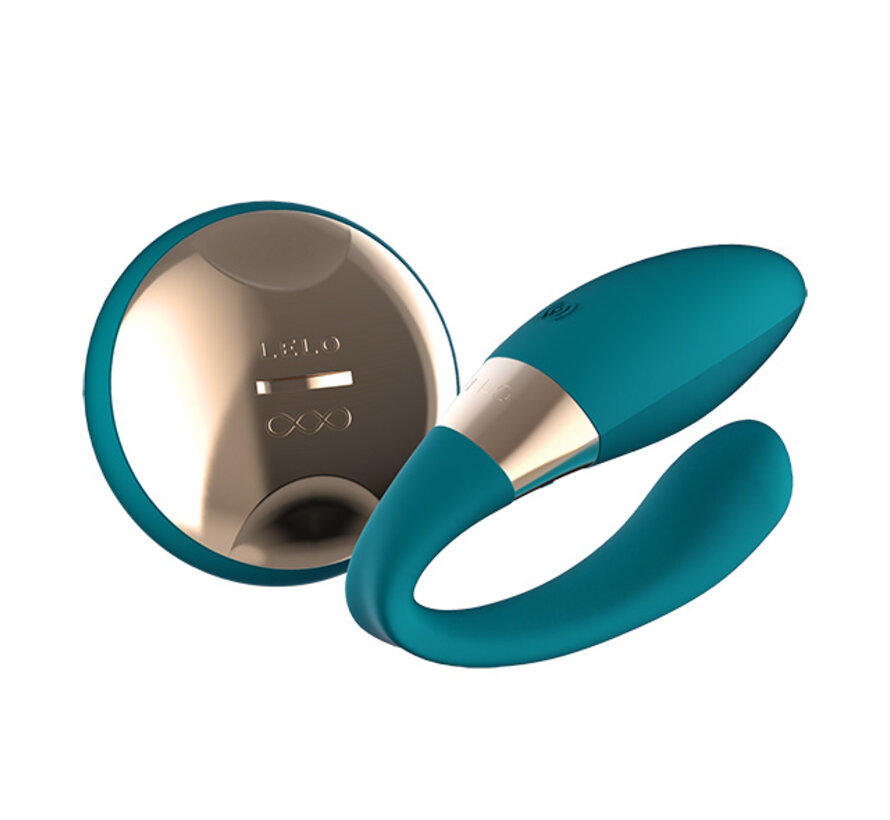 Lelo - Tiani Duo Couples Massager Zeeblauw