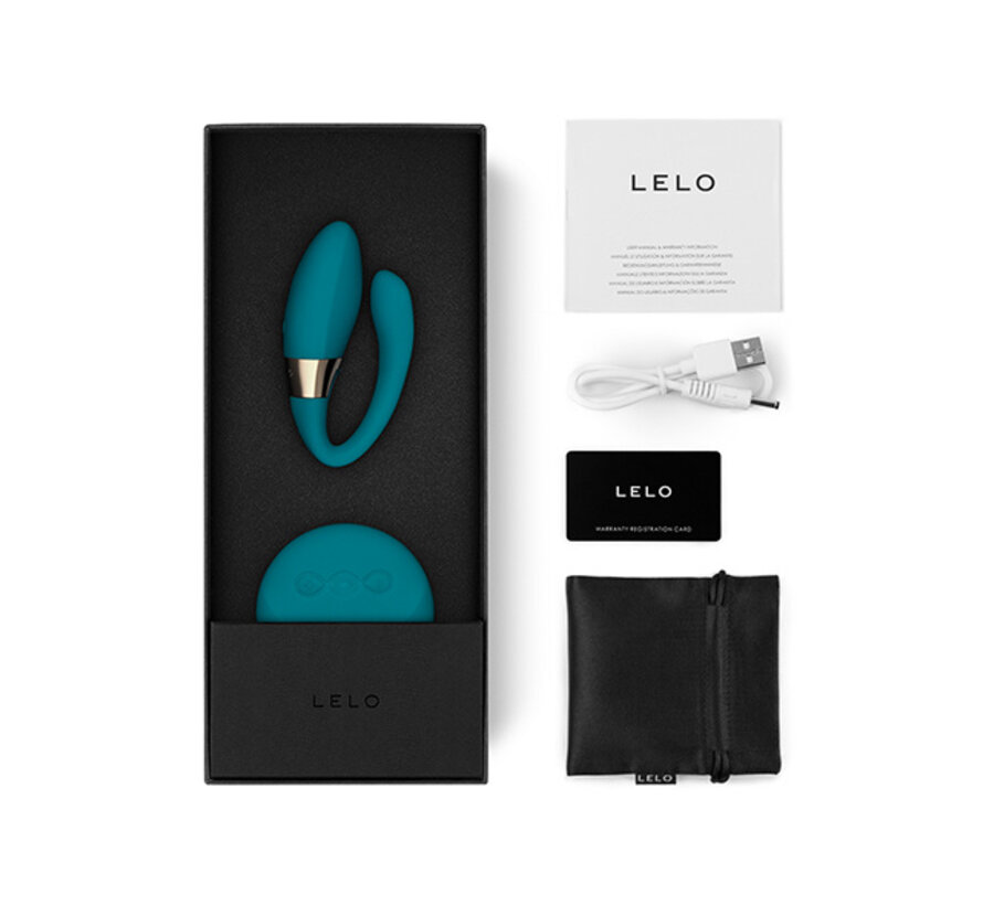 Lelo - Tiani Duo Couples Massager Zeeblauw
