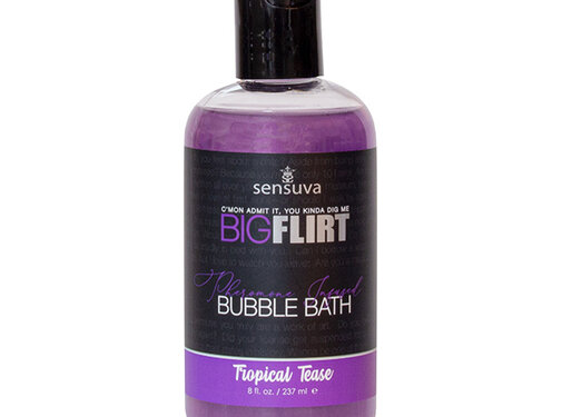 Sensuva Sensuva - Big Flirt Pheromone Bubble Bath Tropical Tease 237 ml