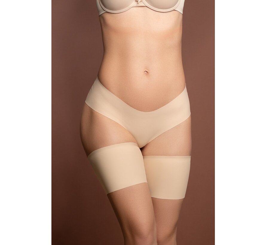 Bye Bra - Thigh Bands Fabric Nude S