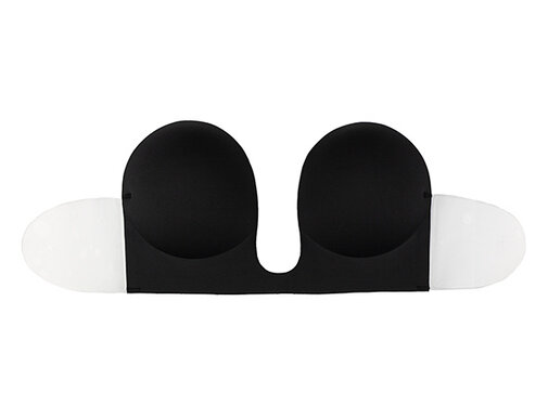 Bye Bra Bye Bra - Seamless U-Style Bra Cup A Black