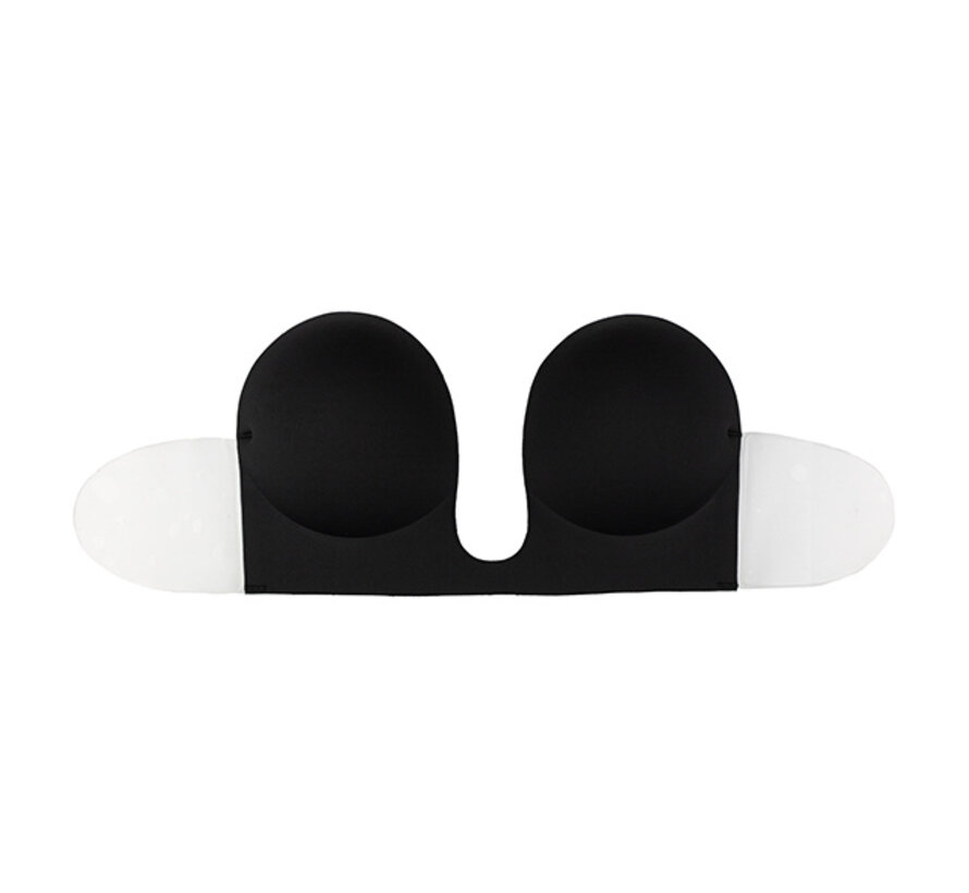 Bye Bra - Seamless U-Style Bra Cup A Black