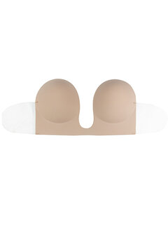 Bye Bra Bye Bra - Seamless U-Style Bra Cup B Nude