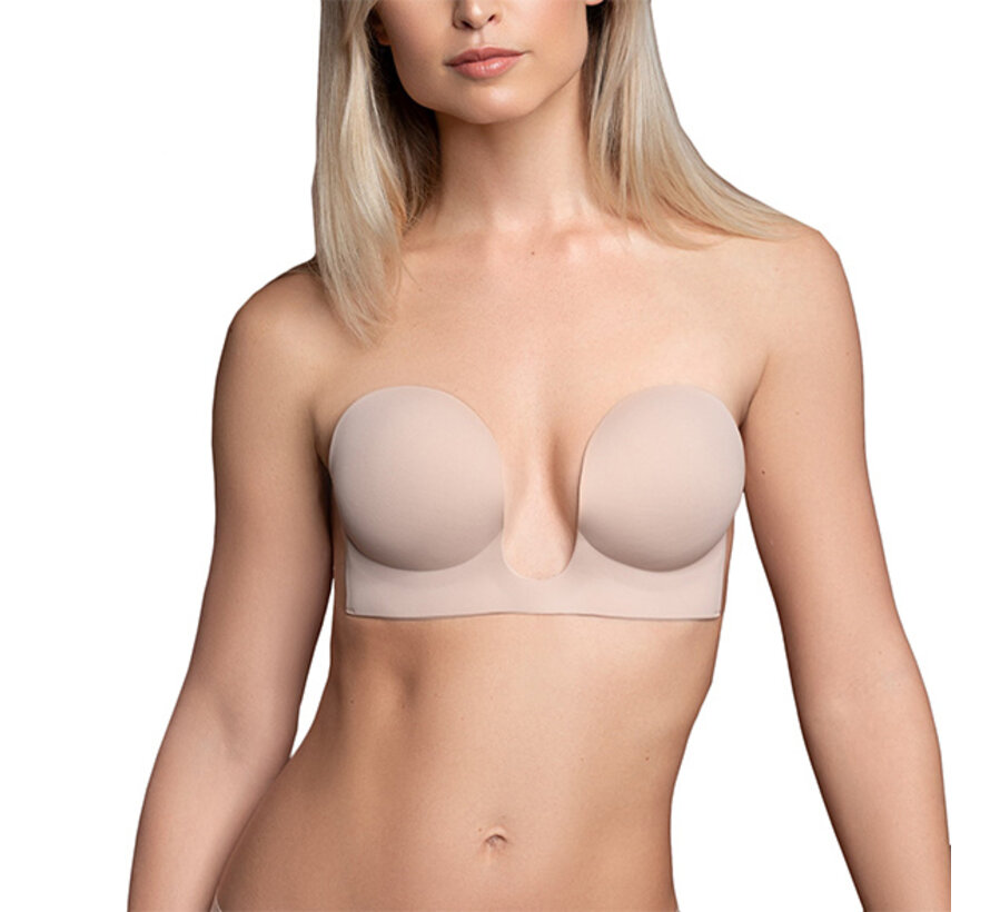 Bye Bra - Seamless U-Style Bra Cup A Nude