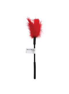 Sportsheets Sportsheets - Sex & Mischief Feather Tickler Red