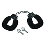 Sportsheets - Sex & Mischief Furry Handcuffs Black