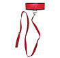 Sportsheets - Sex & Mischief Red Leash & Collar