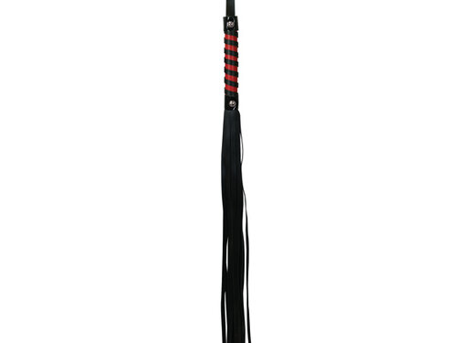 Sportsheets Sportsheets - Sex & Mischief Red & Black Stripe Flogger