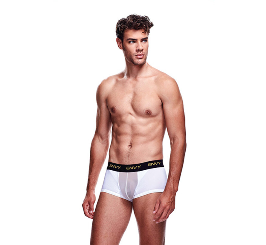 Envy - Mesh Short Boxer White S/M