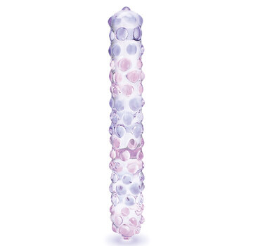 Glas Glas - Purple Rose Nubby Dildo