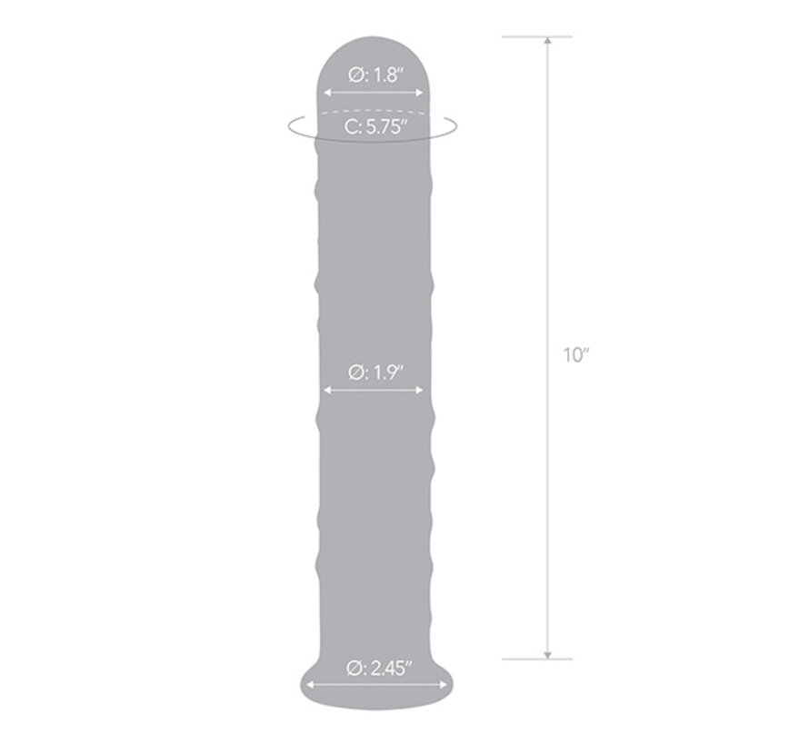 Glas - Extra Large Glass Dildo