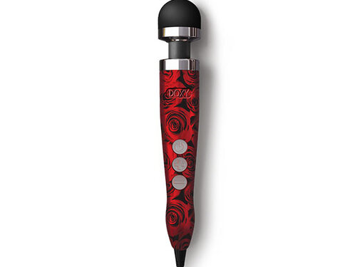 Doxy Doxy - Number 3 Wand Massager Rose Pattern