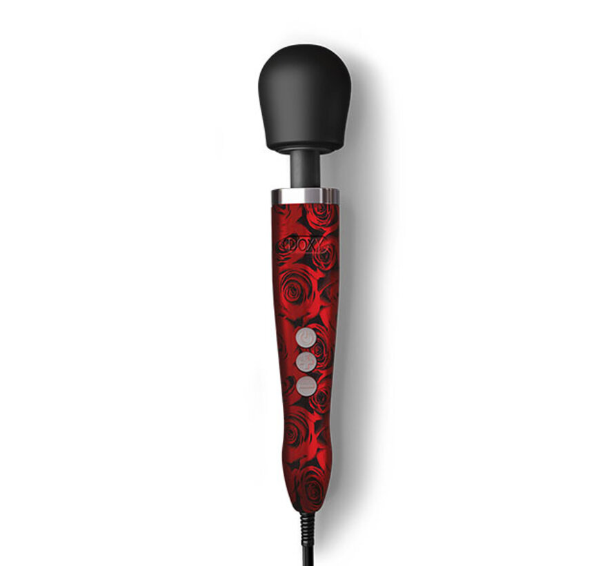 Doxy - Die Cast Wand Massager Rose Pattern
