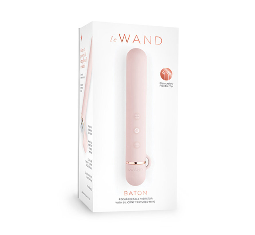 Le Wand - Baton Rechargeable Vibrator Rose Gold