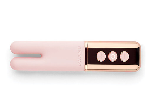 Le Wand Le Wand - Deux Twin Motor Rechargeable Vibrator Rose Gold