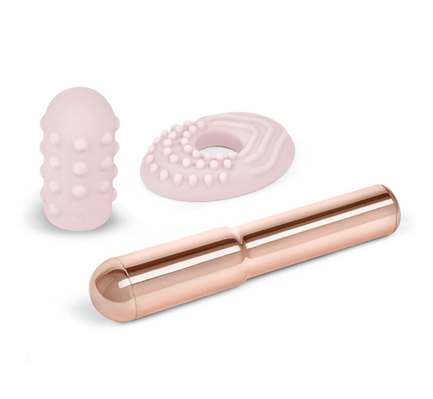 Le Wand - Grand Bullet Rechargeable Vibrator Rose Gold