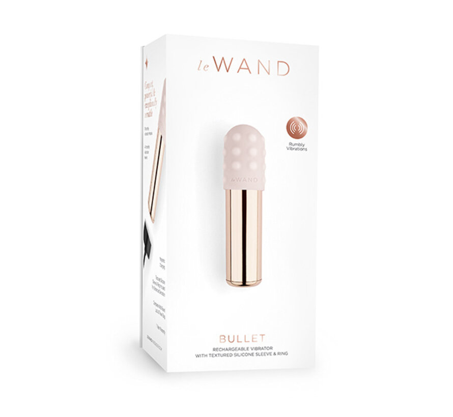 Le Wand - Bullet Rechargeable Vibrator Rose Gold
