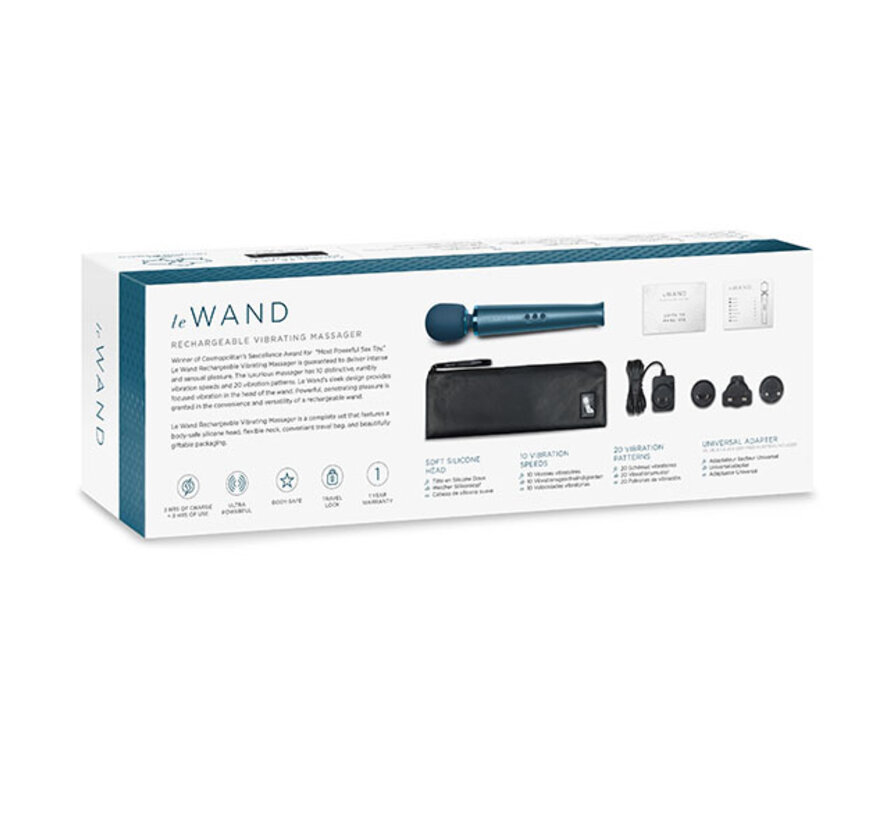 Le Wand - Rechargeable Massager Pacific Blue