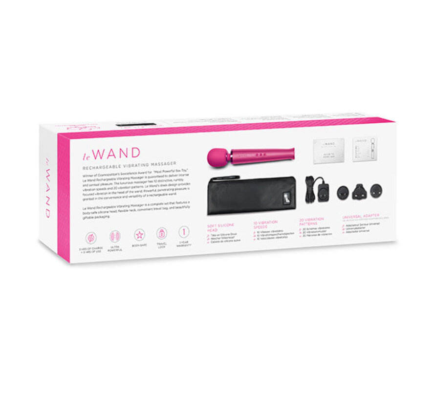 Le Wand - Rechargeable Massager Magenta