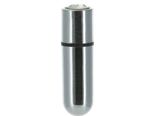 PowerBullet PowerBullet - First Class Mini Bulllet met Kristal 9 Standen Zilver