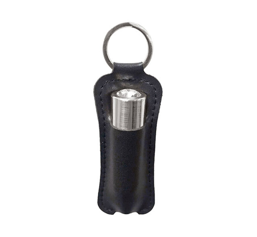 PowerBullet - First Class Mini Bulllet met Kristal 9 Standen Zilver