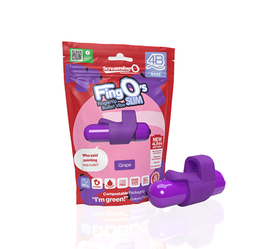 The Screaming O - 4B FingO SlimGrape