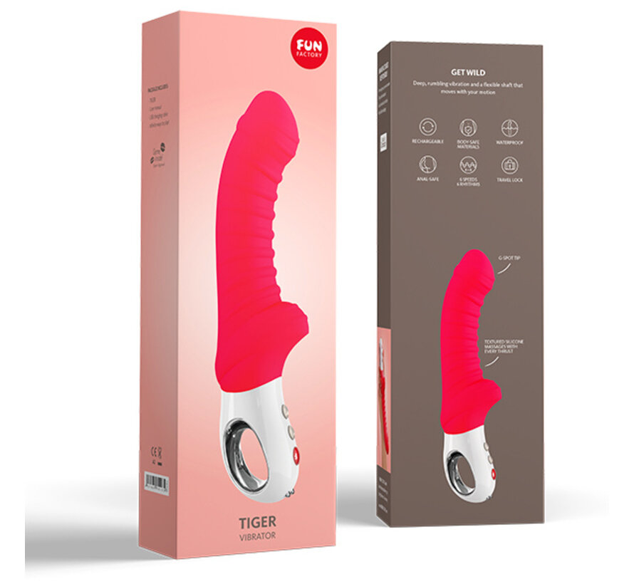 Fun Factory - Tiger G5 Vibrator Rood