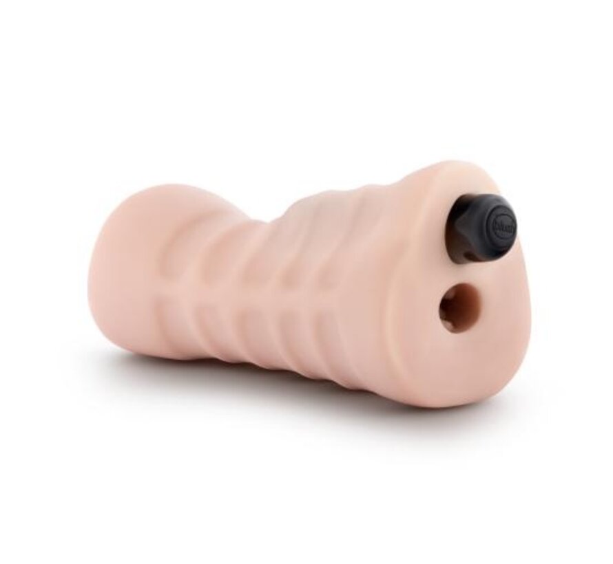 M for Men - Set Van 3 Masturbators Met Bullet Vibrator: Vagina, Anus, Mond