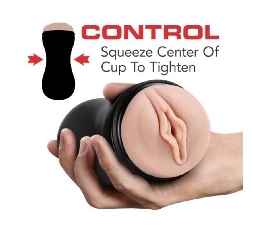 M for Men - Soft and Wet Masturbator Self Lubricating - Noppen & Ribbels