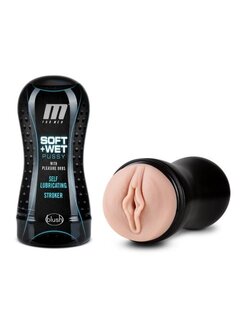 M for Men - Soft and Wet Masturbator Self Lubricating - Noppen