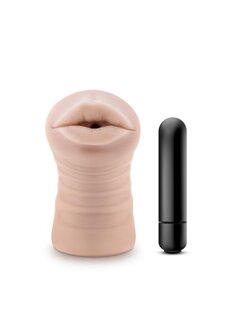 M for Men - Skye Masturbator Met Bullet Vibrator - Mond