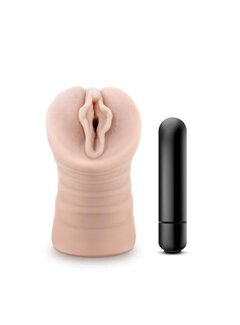 M for Men - Ashley Masturbator Met Bullet Vibrator- Vagina