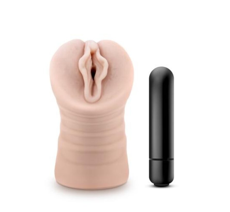M for Men - Ashley Masturbator Met Bullet Vibrator- Vagina