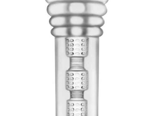 M for Men - All In Masturbator - Transparant - Mond