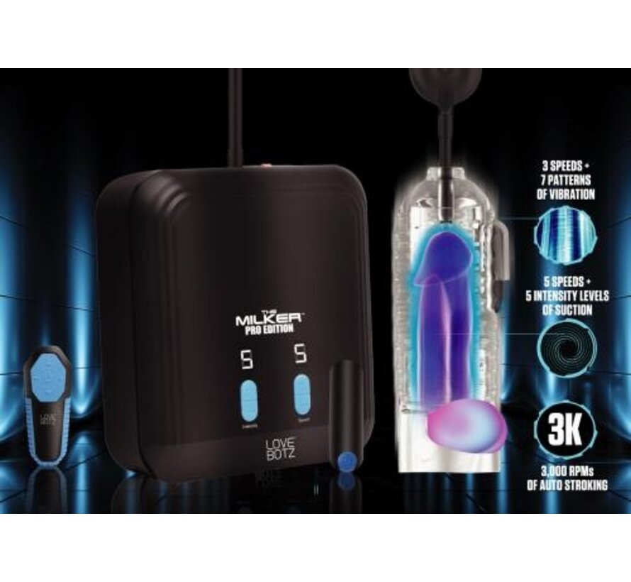The Milker Pro Edition Automatische Masturbator