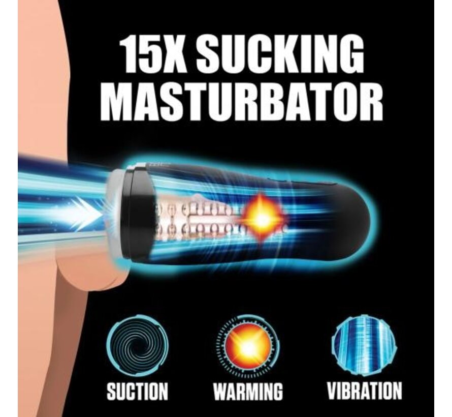 Auto Milker 15X Zuigende Masturbator