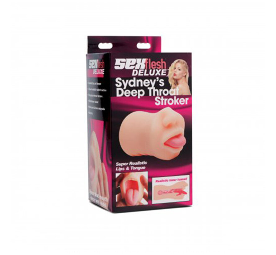 Sydney's Deep Throat Masturbator