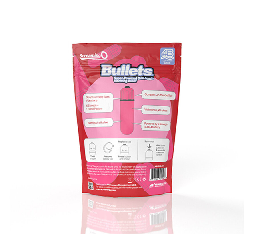 The Screaming O - 4B Bullet Strawberry