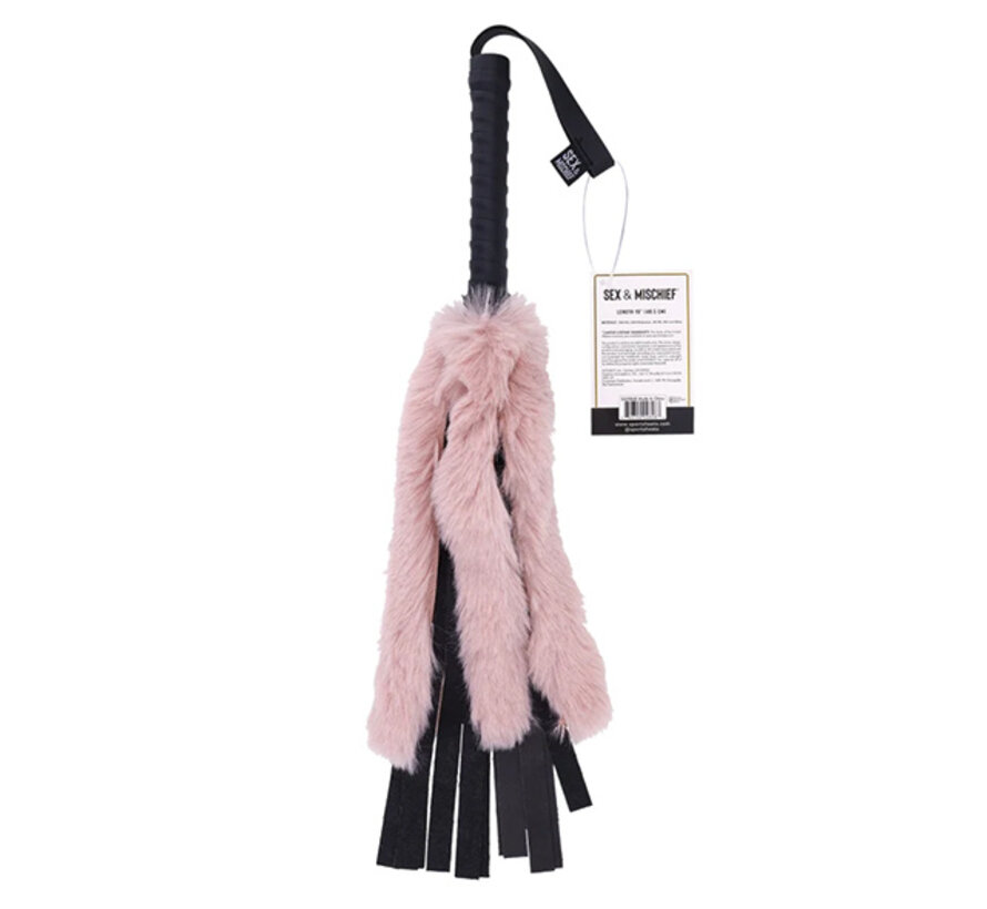 Sportsheets - Sex & Mischief Brat Faux Fur Flogger
