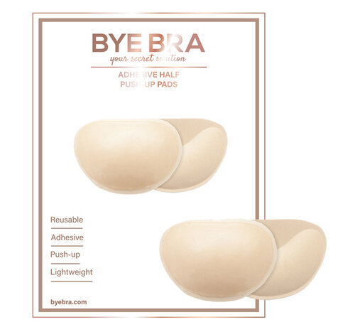 Bye Bra Bye Bra - Zelfklevende Push-Up Pads Lichte Huidskleur