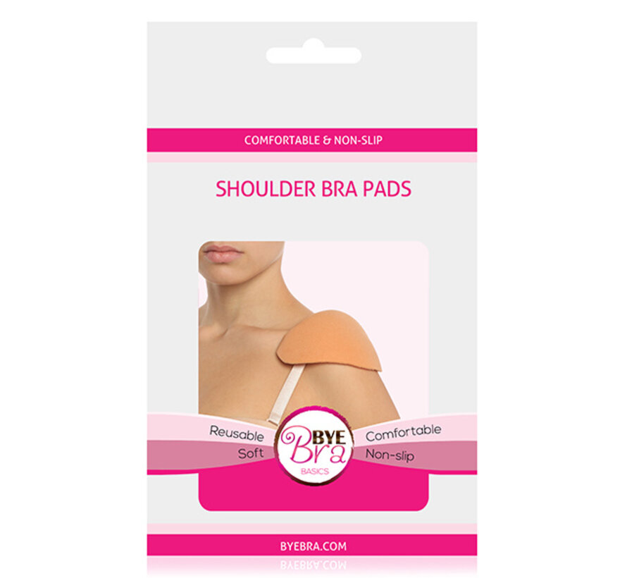 Bye Bra - Schouder BH Pads Lichte Huidskleur