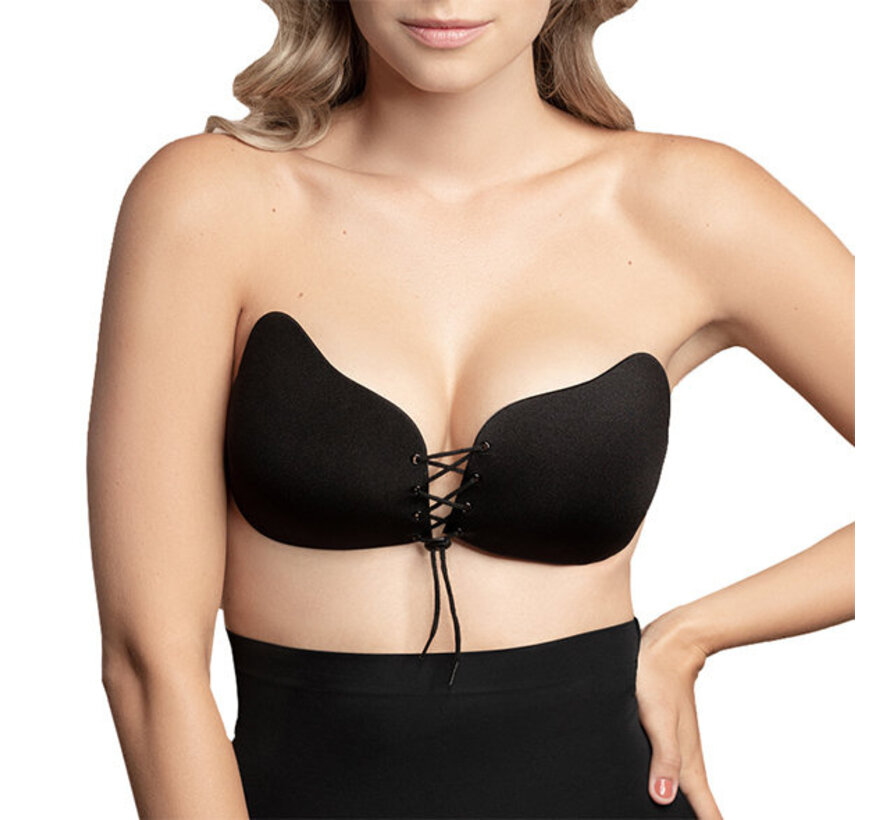 Bye Bra - Lace-It Bra Cup D Zwart